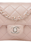 EXTRA MINI CLASSIC SINGLE FLAP LAMBSKIN