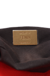 SUEDE AND LEATHER BAGUETTE BAG