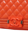 PATENT LEATHER SMALL BOY BAG