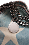 DENIM FALABELLA TOTE BAG