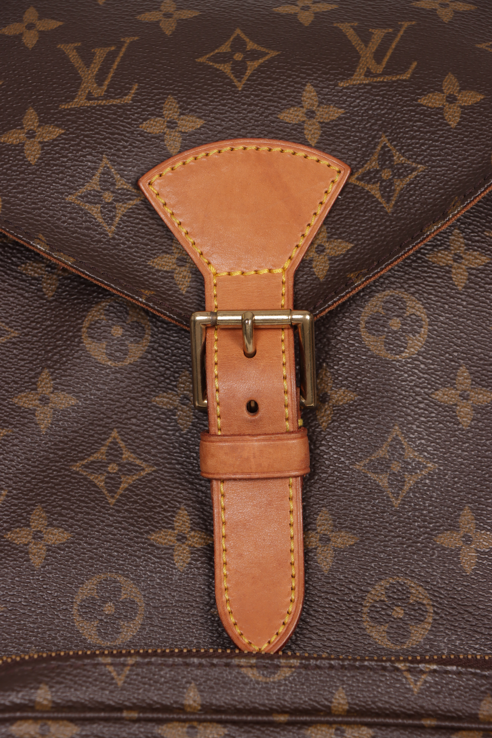 バッグ Louis Vuitton Montsouris GM BOLSA LOUIS VUITTON VINTAGE MONOGRAM MONTSOURIS GM MARROM ORIGINAL