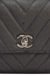 SMALL CHEVRON COCO HANDLE BAG CAVIAR