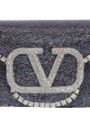 EMBELLISHED VLOGO LOCÒ SHOULDER BAG