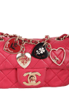 VALENTINE CHARMS MINI FLAP BAG