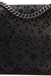 LASER CUT FALABELLA FLAP BAG