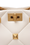 ROMAN STUD TOP HANDLE BAG