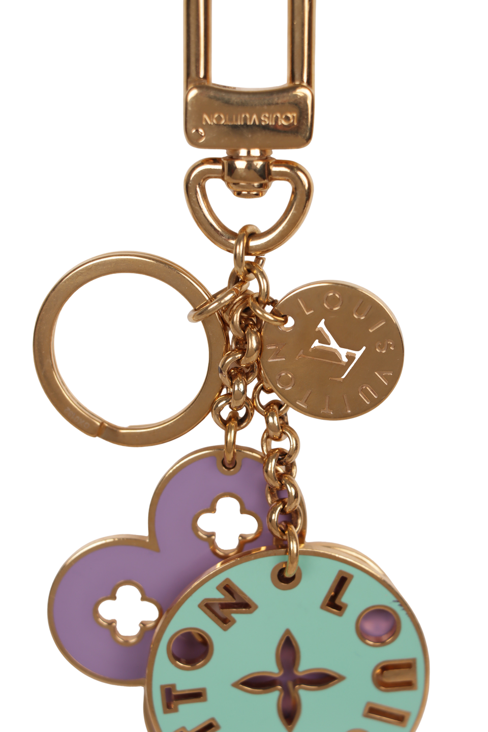CHAVEIRO LOUIS VUITTON MONOGRAM KEY HOLDER AND BAG CHARM