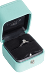 PLATINUM DIAMOND TIFFANY® SETTING ENGAGEMENT RING .23 CT