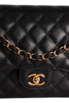 MEDIUM CLASSIC DOUBLE FLAP CAVIAR