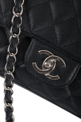 MAXI CLASSIC DOUBLE FLAP CAVIAR