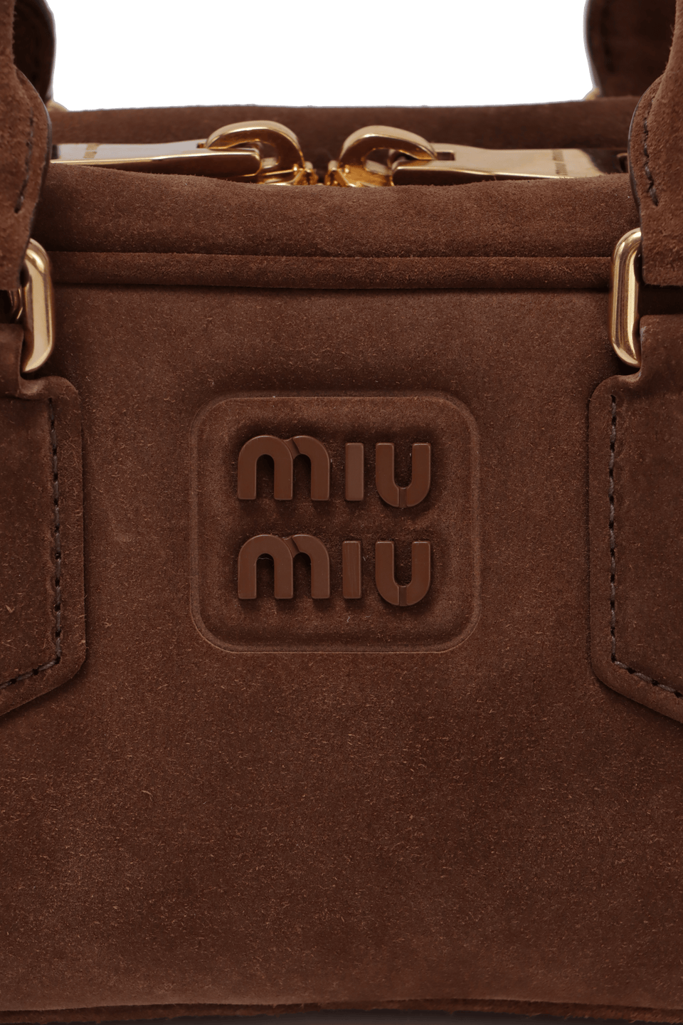 BOLSA MIU MIU SUEDE ARCADIE HANDLE BAG MARROM ORIGINAL – Gringa BOLSA MIU MIU SUEDE ARCADIE HANDLE BAG MARROM ORIGINAL – Gringa