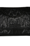 LEATHER QUILTED SHOULDER BAG