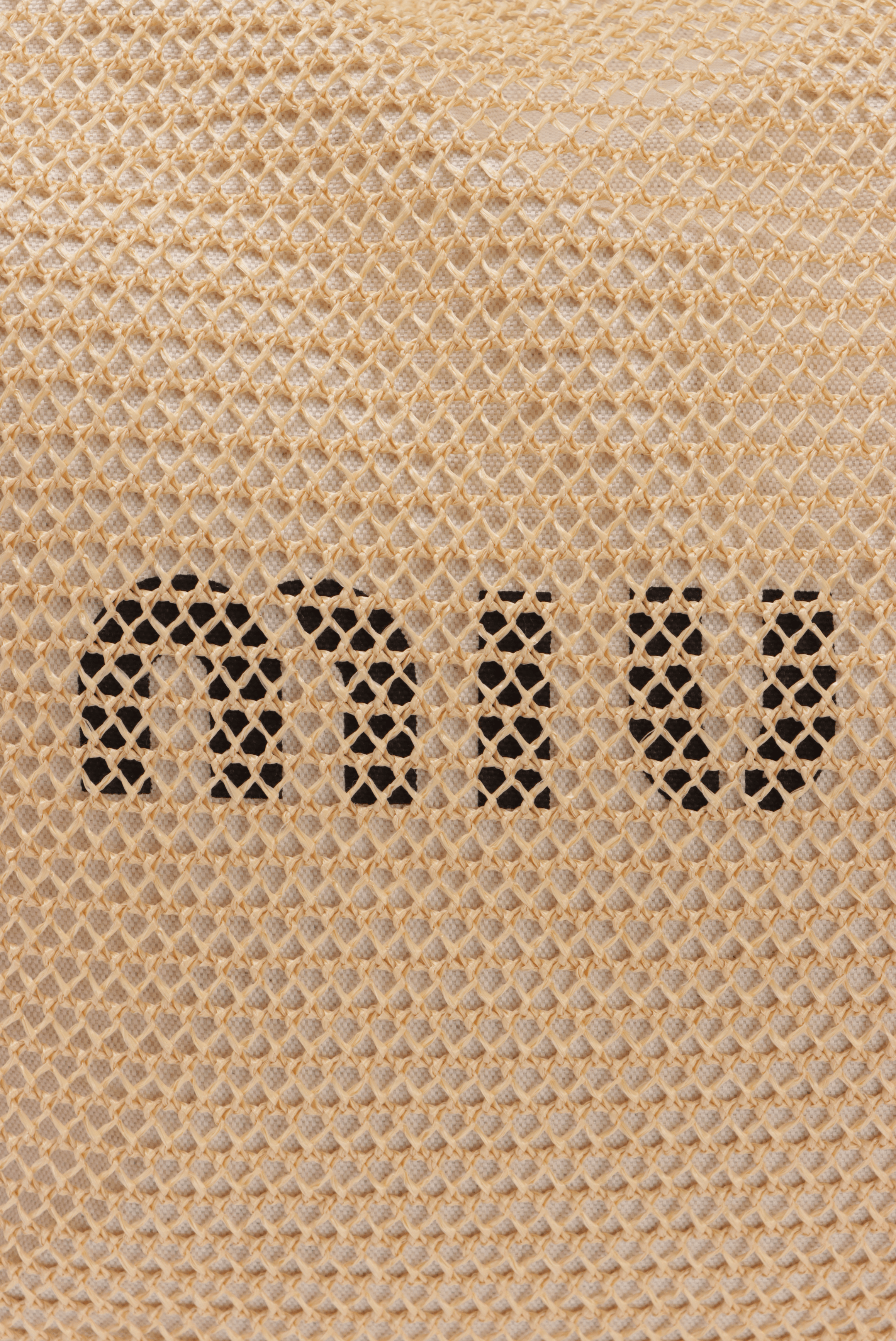 WOVEN FABRIC LOGO TOTE BAG