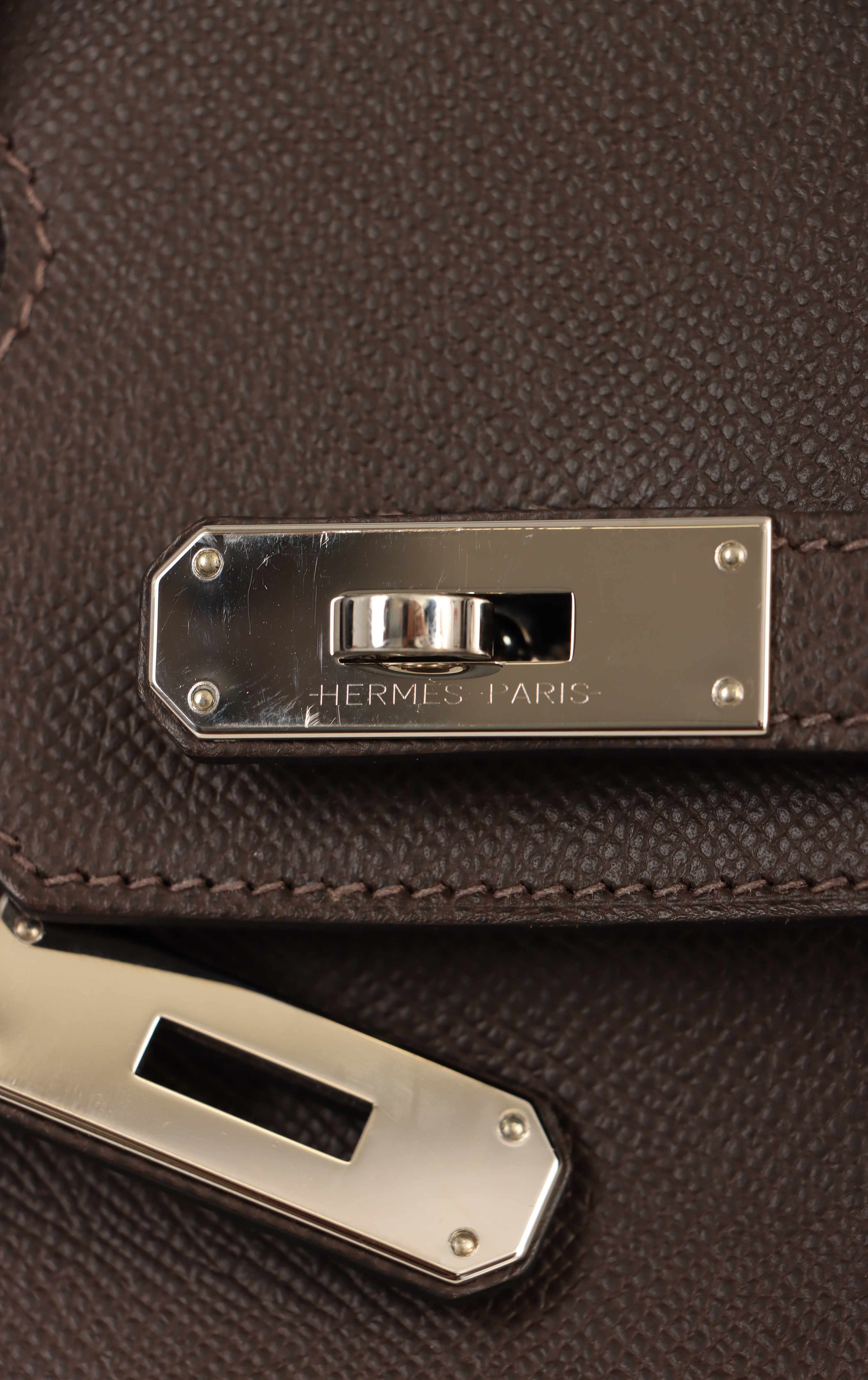EPSOM BIRKIN 30 PALLADIUM HARDWARE