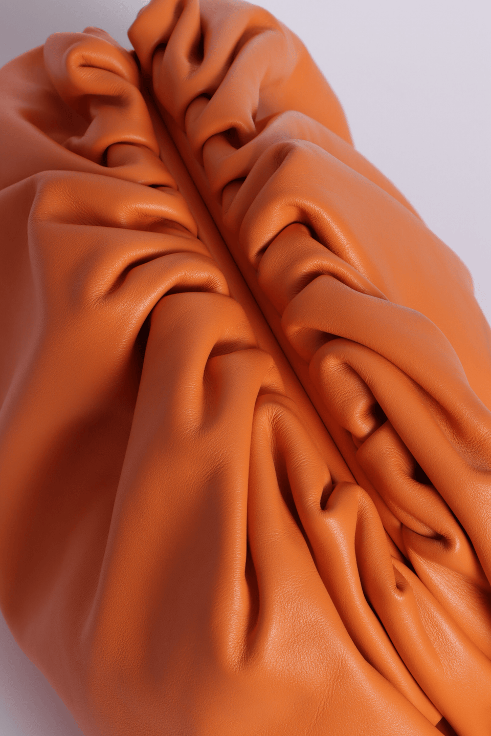 BOLSA BOTTEGA VENETA MAXI THE POUCH LARANJA ORIGINAL – Gringa BOLSA BOTTEGA VENETA MAXI THE POUCH LARANJA ORIGINAL – Gringa