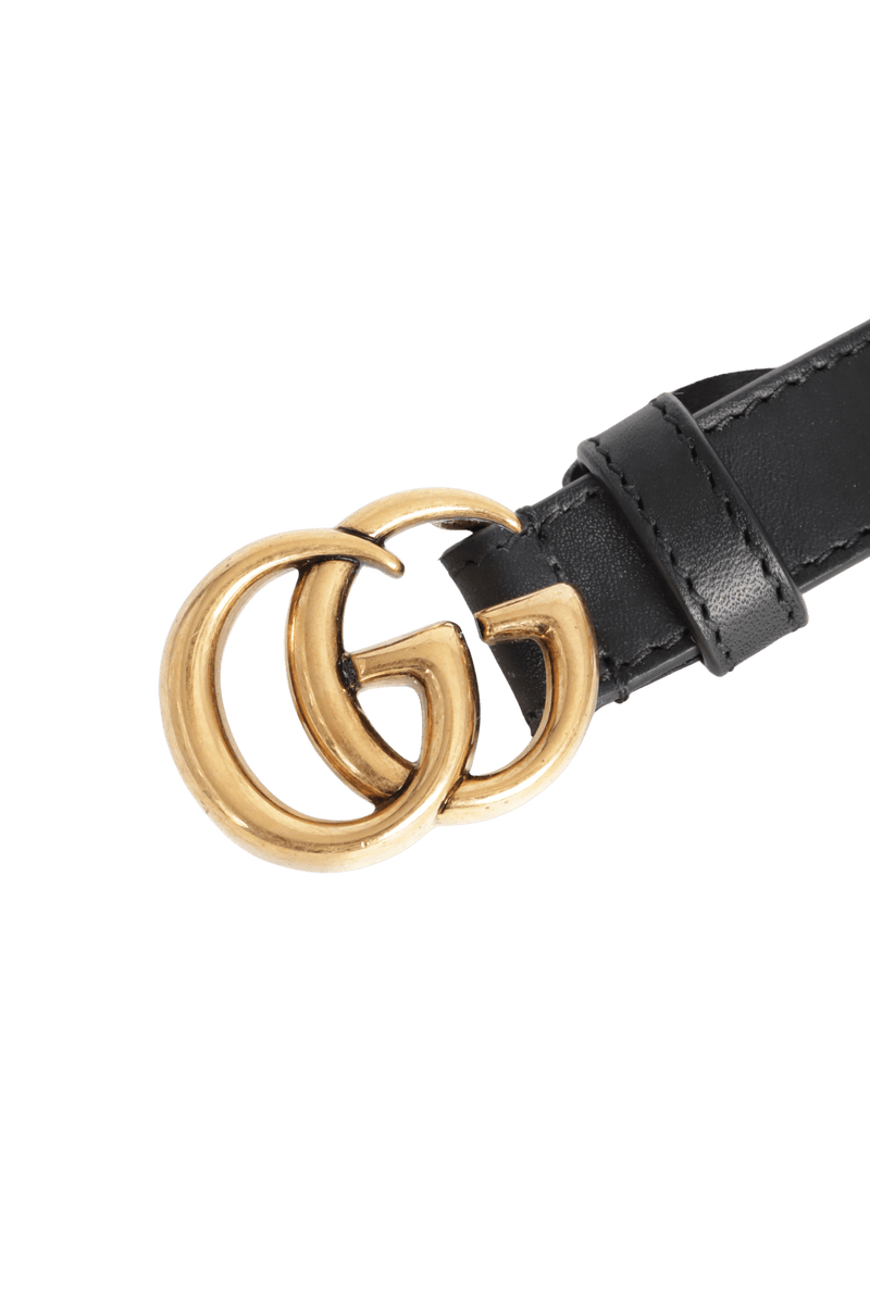 DOUBLE G LOGO BELT 80