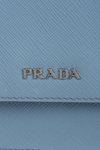 SAFFIANO METAL FLAP WALLET ON STRAP