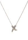GRAFFITI X PENDANT NECKLACE