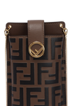 FF EMBOSSED F IS FENDI PHONE POUCH