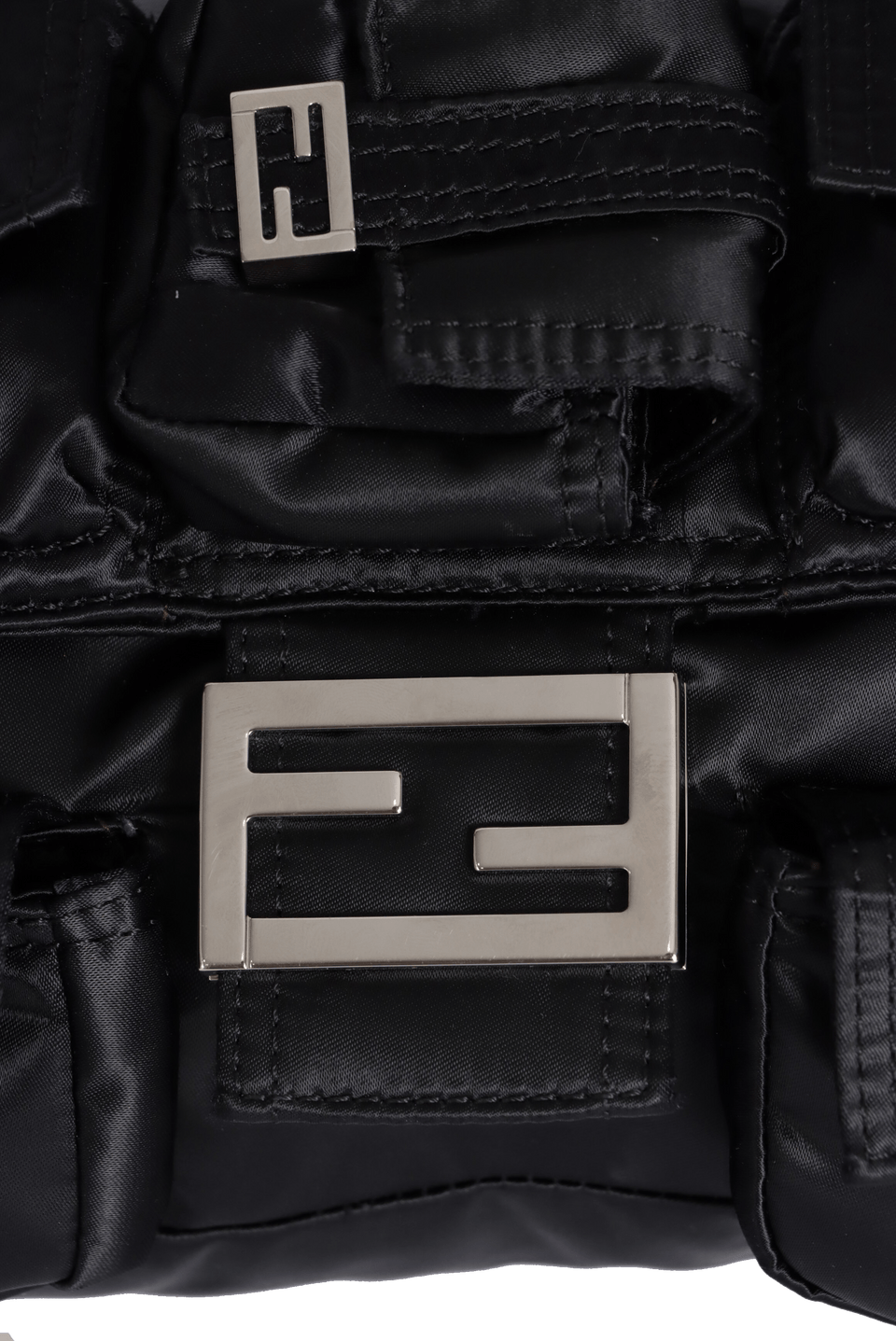 バッグ FENDI LOGO PLATE NYLON SHOULDER BAG FENDI Logo One Shoulder Bag Nylon Brown 26586 | eBay