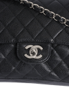 MEDIUM CLASSIC DOUBLE FLAP CAVIAR