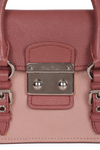 MADRAS PUSHLOCK FLAP TOP HANDLE BAG