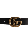 DOUBLE G LOGO BELT 90