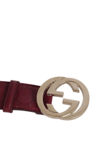 INTERLOCKING G LOGO BELT 90