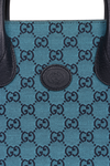 GG CANVAS SMALL INTERLOCKING G TOTE