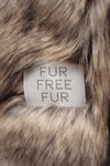 ELINA FAUX FUR COAT 36
