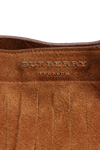 SUEDE FRINGE BUCKET BAG