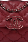 LEATHER HAMPTON MINI CC FLAP BAG