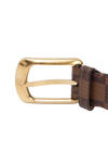 DAMIER ÉBÈNE ELLIPSE BELT