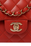 SMALL CLASSIC DOUBLE FLAP LAMBSKIN