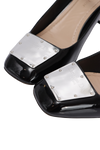 PATENT LEATHER PUMPS 34