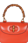 SMALL BAMBOO TOP HANDLE BAG