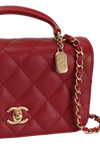 MINI TOP HANDLE FLAP BAG