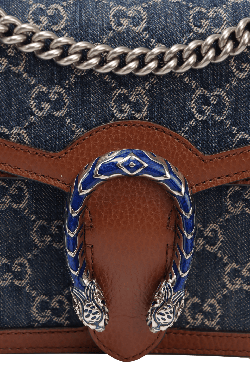 BOLSA GUCCI DENIM DIONYSUS MEDIUM AZUL ORIGINAL – Gringa
