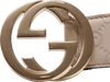 GUCCISSIMA INTERLOCKING G LOGO BELT 85