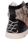 LEATHER HIGH TOP SNEAKERS 40