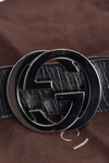 WEB INTERLOCKING G LOGO BELT 40