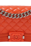PATENT LEATHER SMALL BOY BAG