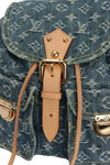 MONOGRAM DENIM SAC A DOS GM