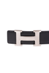 REVERSIBLE H BUCKLE BELT 85