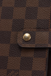 DAMIER ÉBÈNE LARGE RING AGENDA COVER