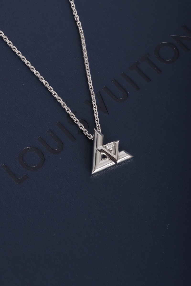 DIAMOND LV VOLT G 18K NECKLACE