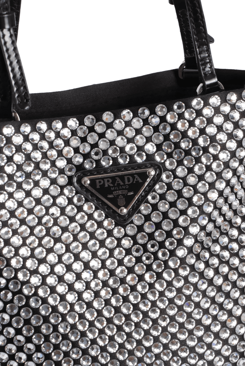 CRYSTAL MINI BAG WITH CHAIN