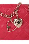 VALENTINE CHARMS MINI FLAP BAG