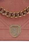 MEDIUM SUEDE DIORAMA BAG