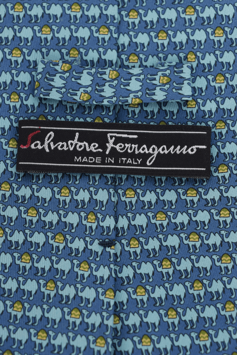 PRINTED SILK TIE